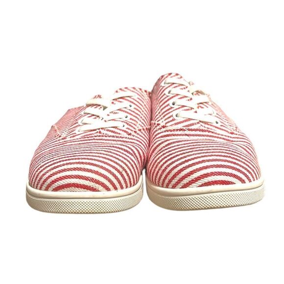 Spenco Mules Woman’s Size 5.5 Santa Rosa Red White Striped Slip on Casual Shoe - Picture 5 of 10